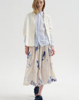 Washed Cotton Crinkle Classic Shirt, Saxe Blue