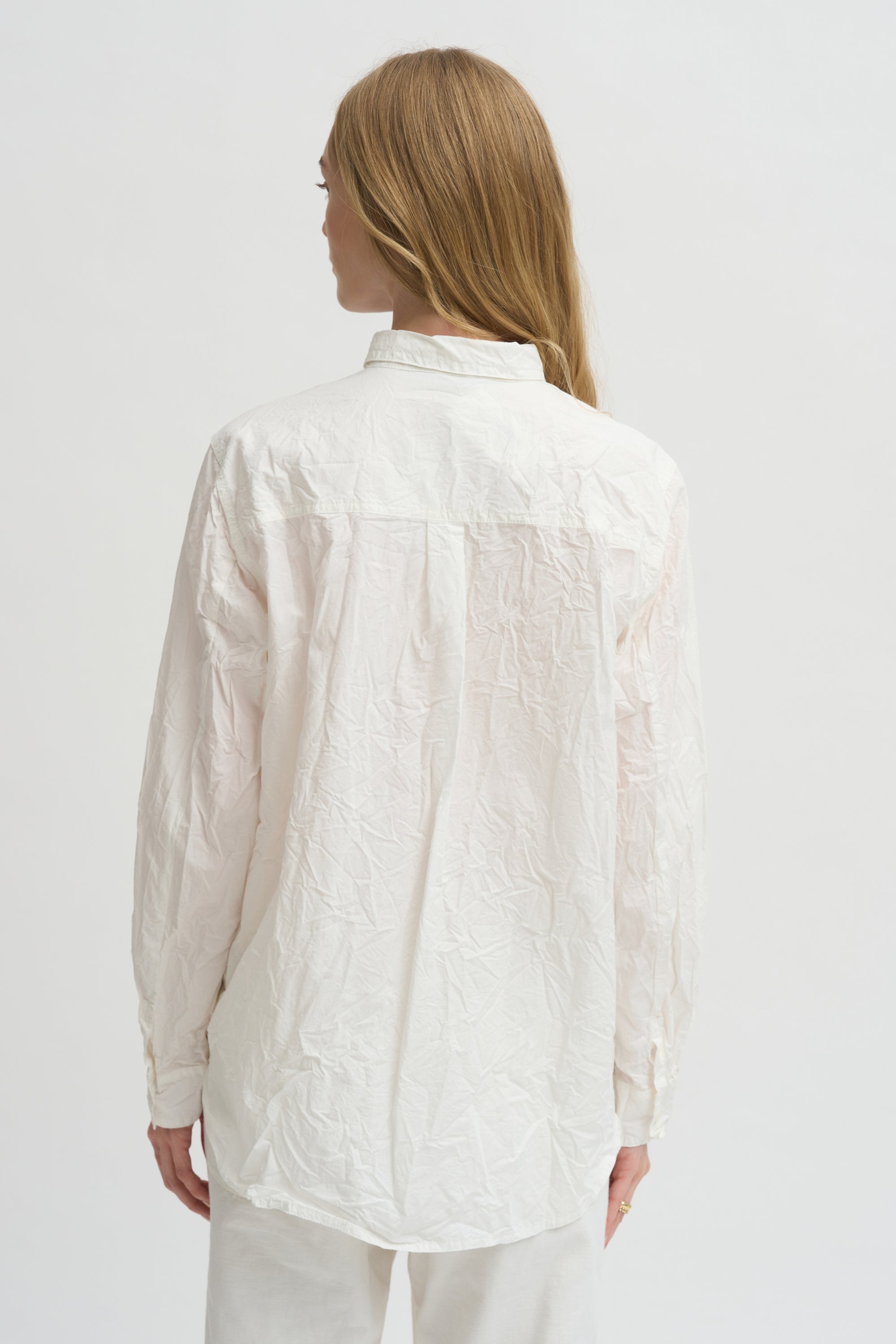 Standard Shirt Cotton Typewriter, White