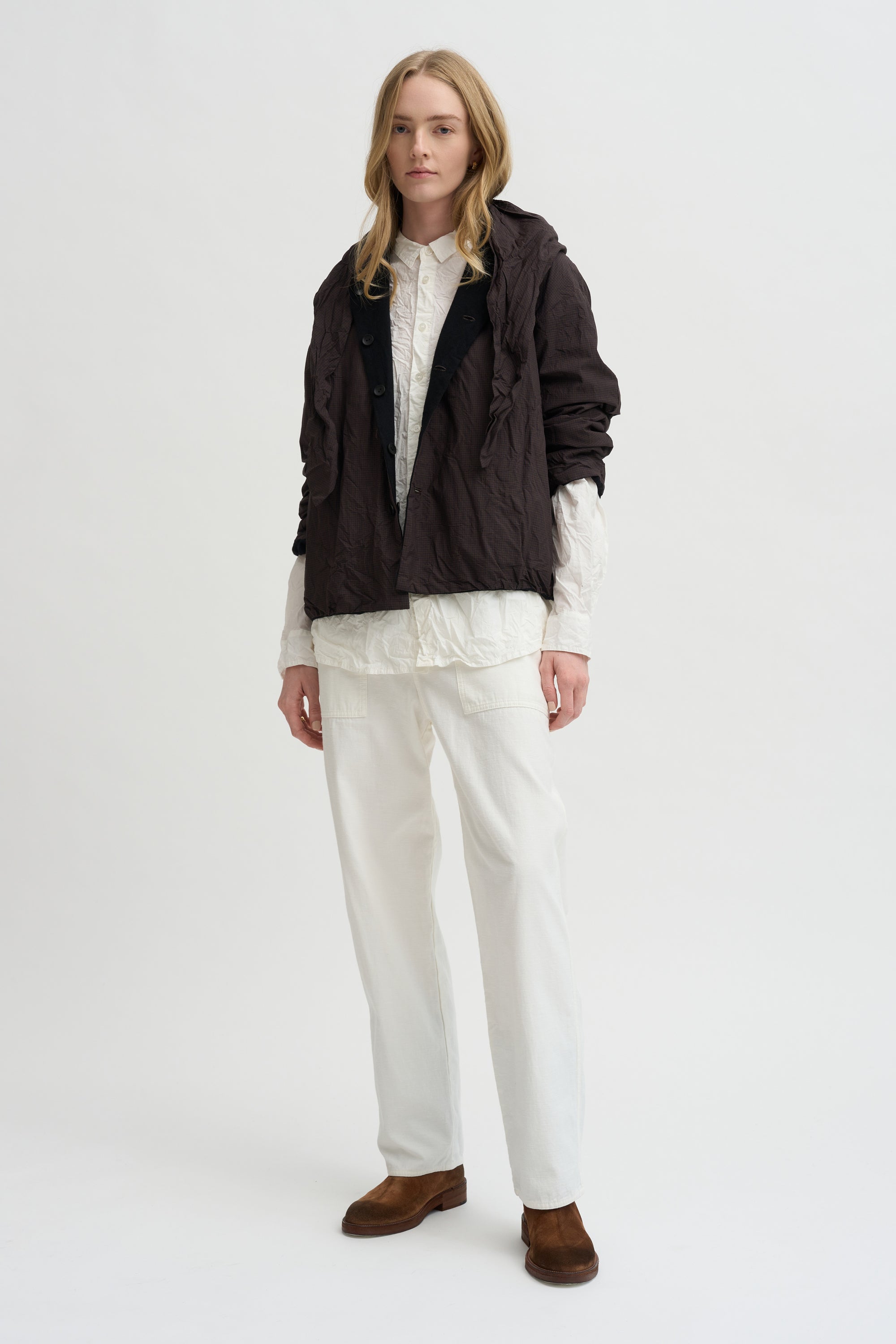 Standard Shirt Cotton Typewriter, White