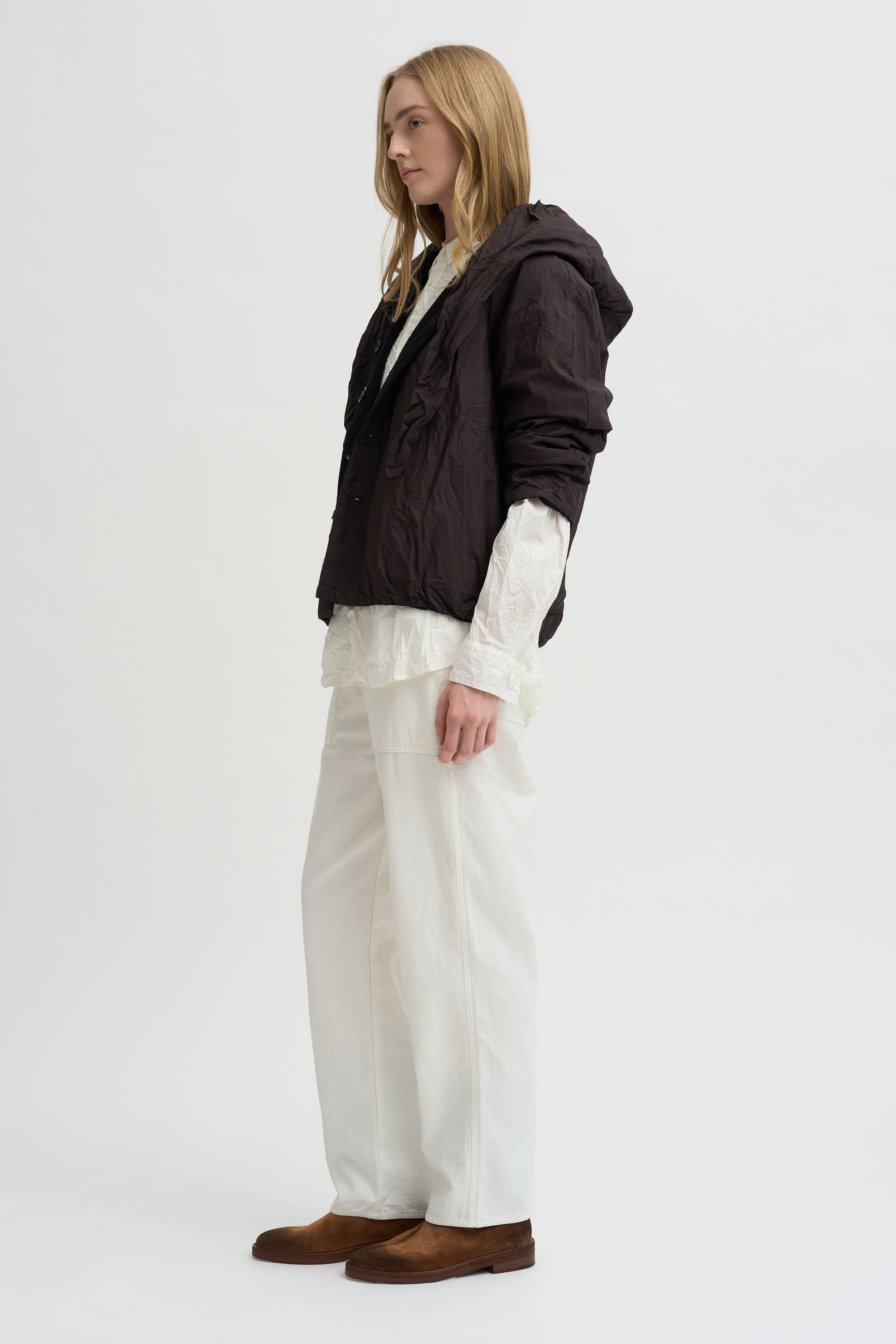 Standard Shirt Cotton Typewriter, White