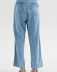 8oz Natural Denim Baker Pants, Ice Blue