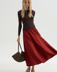 Celene Skirt, Cinnamon
