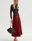 Celene Skirt, Cinnamon