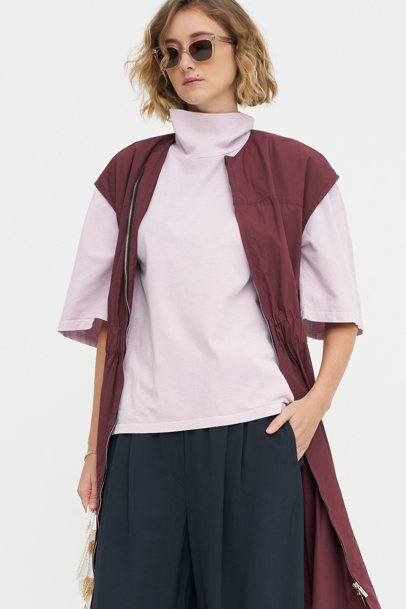 Pima Trouser, Deep Petrol