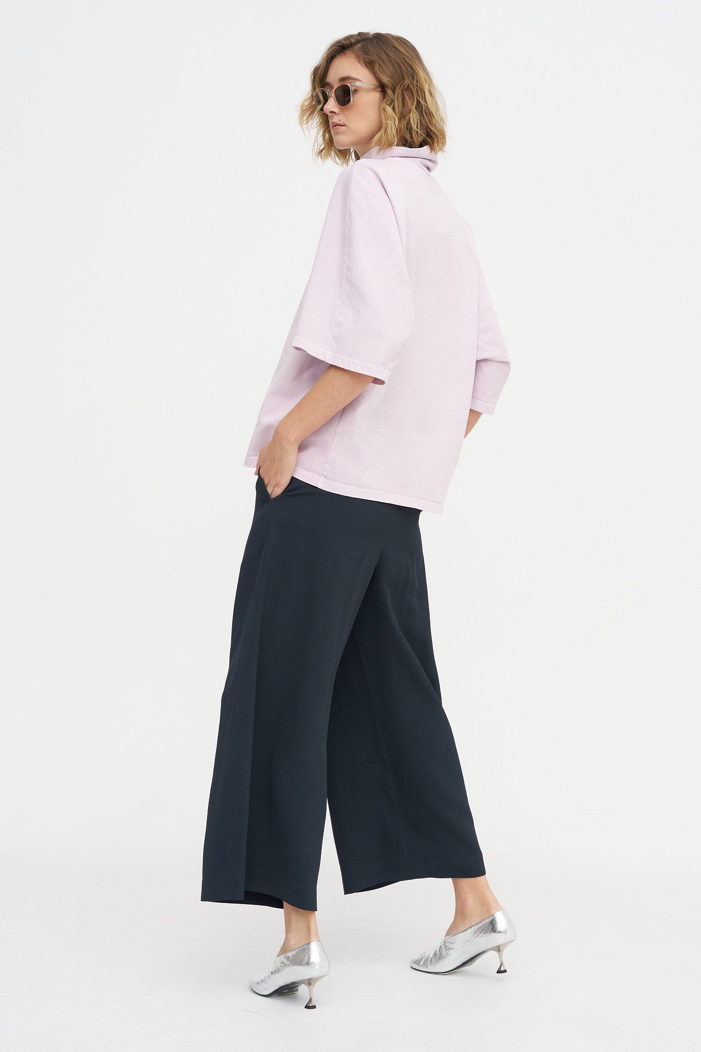 Pima Trouser, Deep Petrol