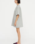 Sweatshirt Dress, Granite