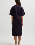 Dress, Blue Black