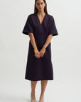 Dress, Blue Black
