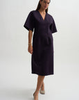 Dress, Blue Black