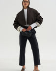 Long Sleeve Shirt, Black Stripe