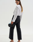 Long Sleeve Shirt, Black Stripe