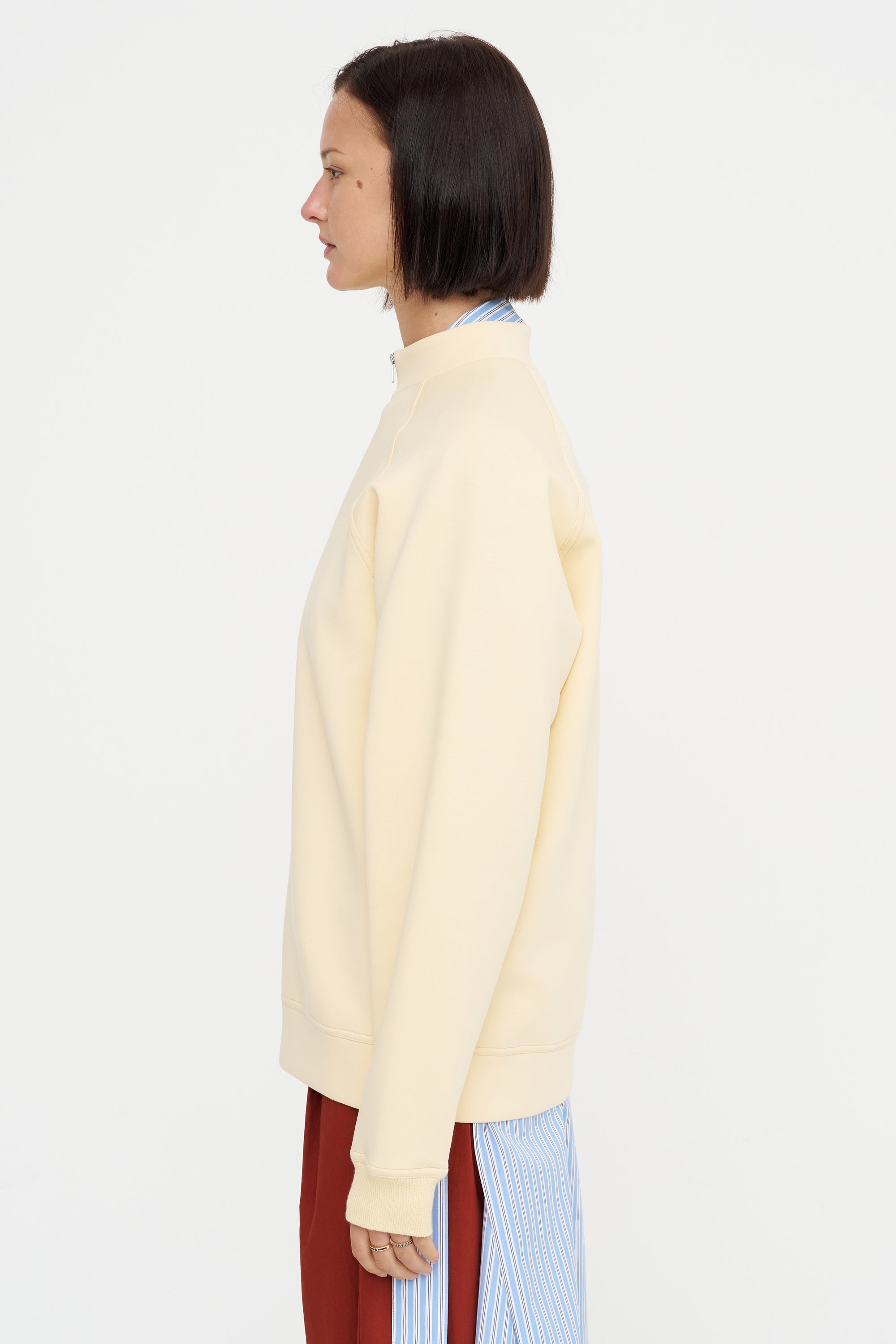 Relaxed Fit Sweatshirt, Straw