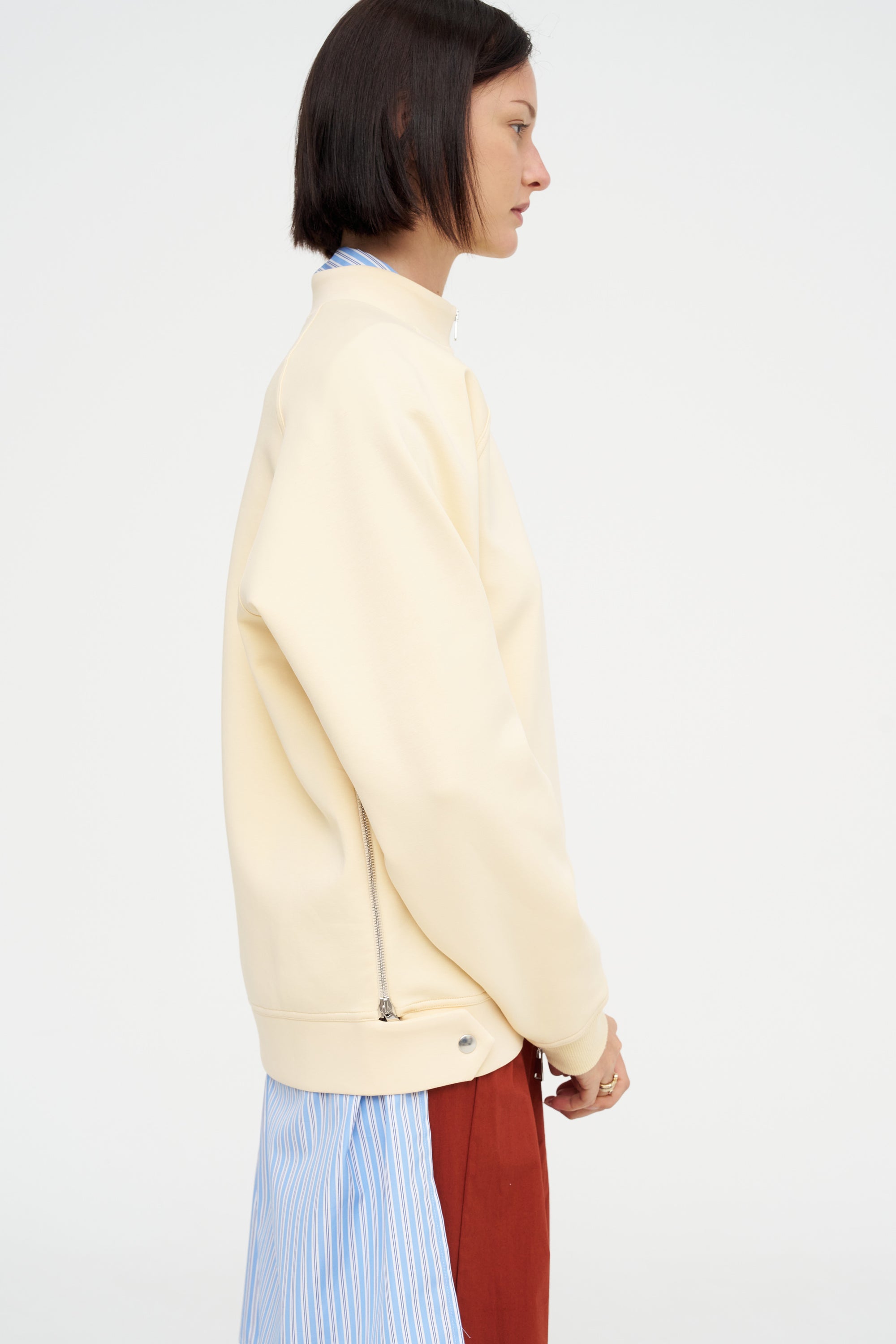 Relaxed Fit Sweatshirt, Straw