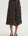 Pleated Skirt, Brown