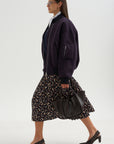 Pleated Skirt, Brown