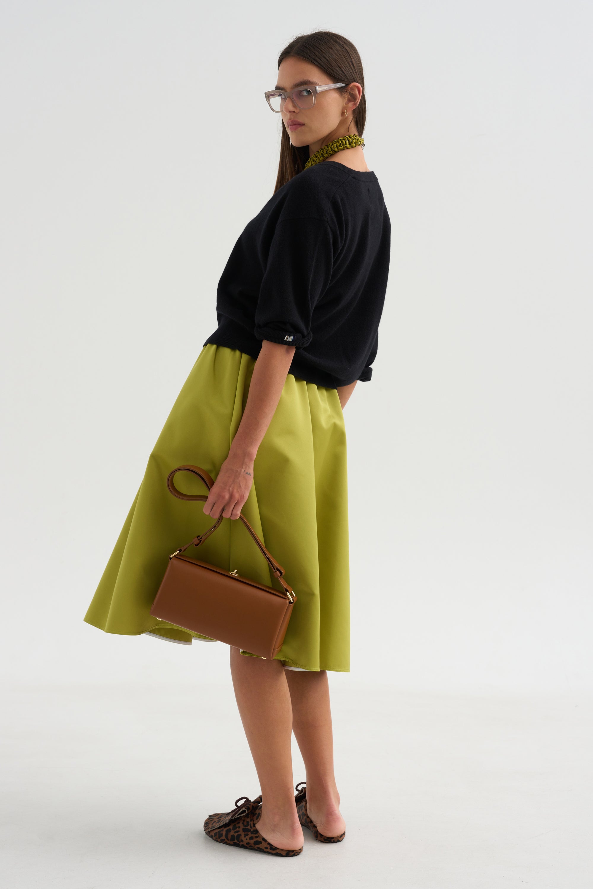 A-Line Skirt, Citron