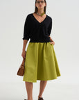 A-Line Skirt, Citron
