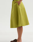 A-Line Skirt, Citron