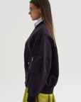 Bomber Jacket, Blu-Black