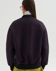 Bomber Jacket, Blu-Black