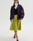 Bomber Jacket, Blu-Black