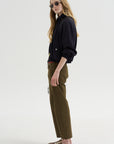 Bomber Jacket, Blue-Black