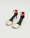 Heel Sandal, Silver