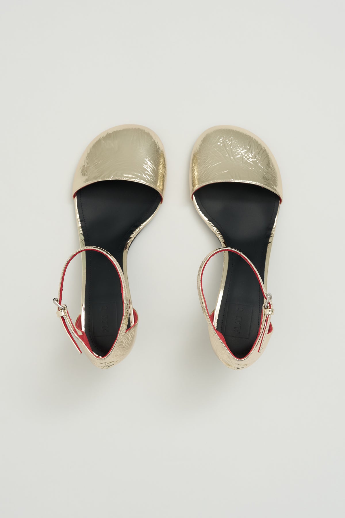Heel Sandal, Silver