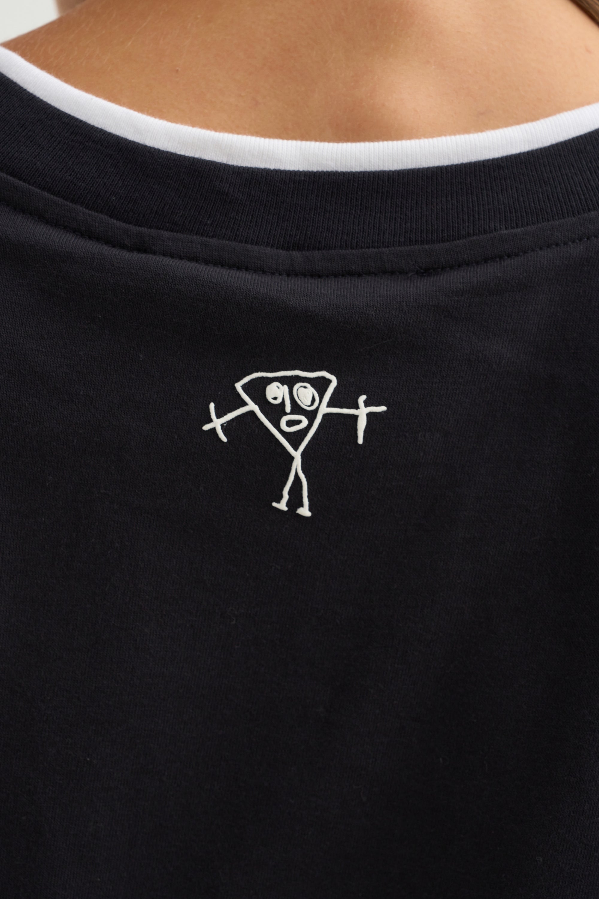 Long Sleeve T-Shirt, Blu-Black