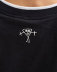 Long Sleeve T-Shirt, Blu-Black
