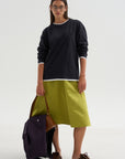 Long Sleeve T-Shirt, Blu-Black