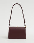 Small Folded Bag, Burgundy