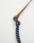 Braided Lanyard and Leather Belt