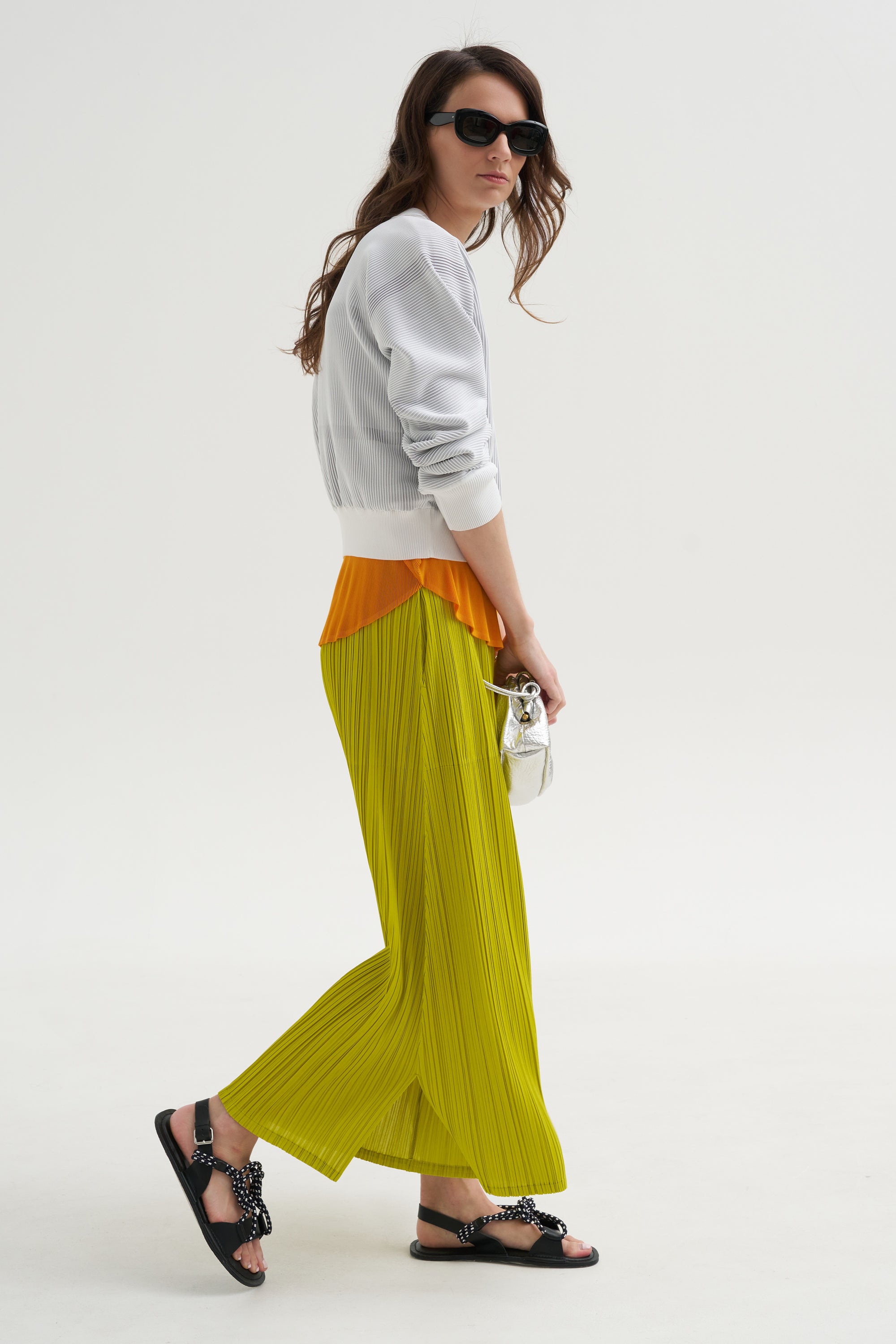 Mellow Pleats, Mustard