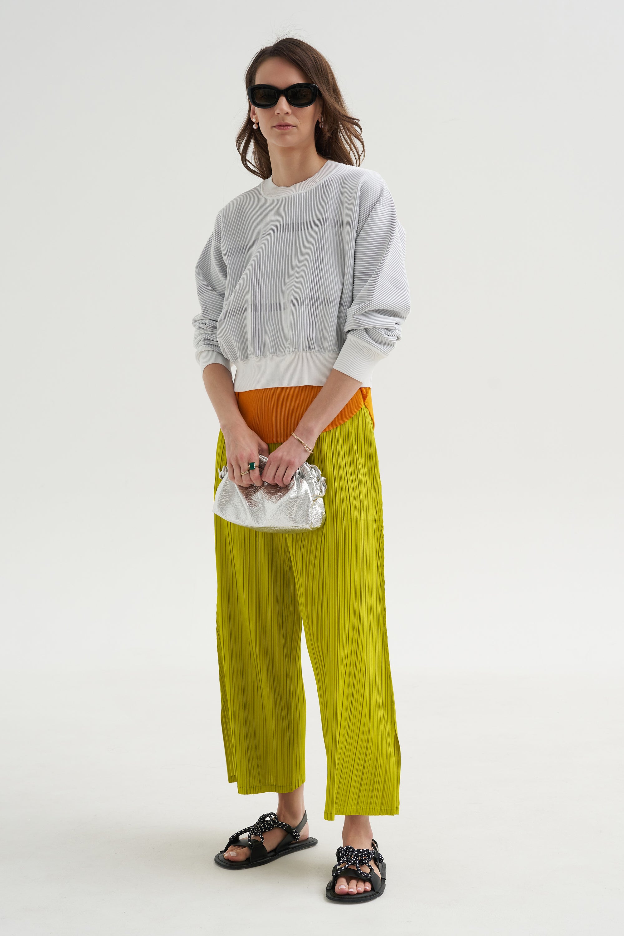 Mellow Pleats, Mustard