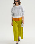 Mellow Pleats, Mustard