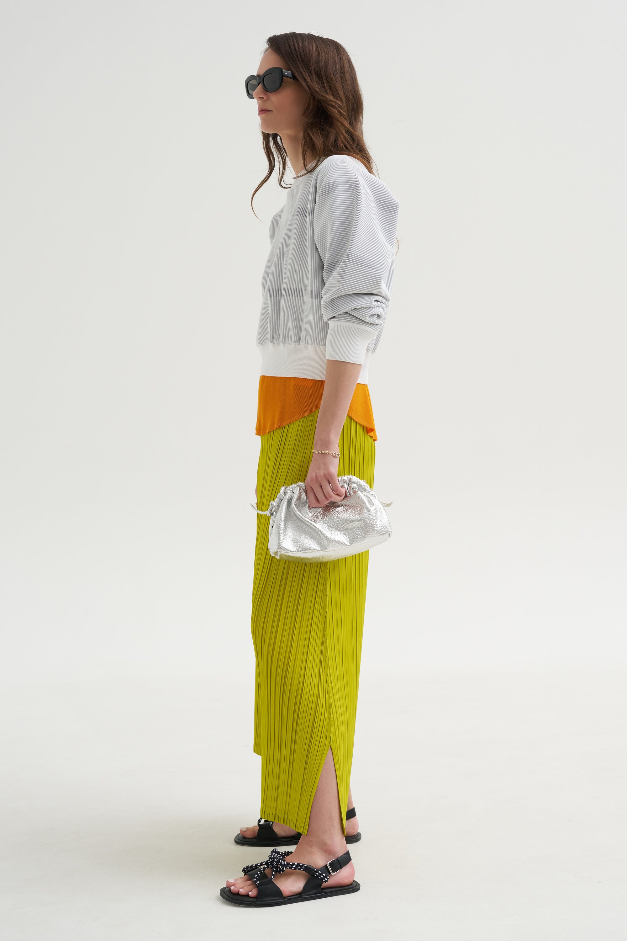 Mellow Pleats, Mustard