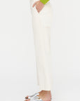 Wide Leg Trousers, Butter
