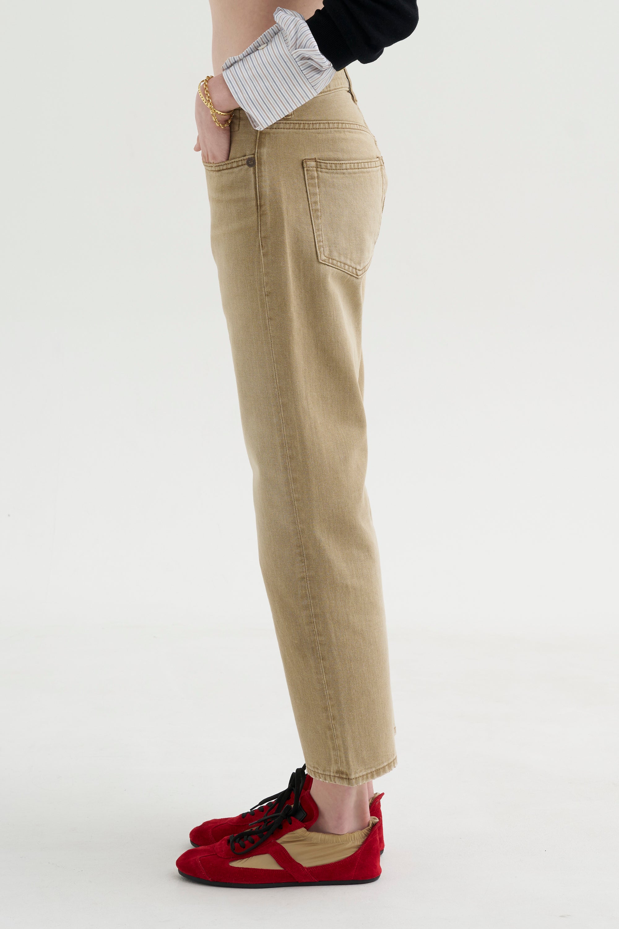 BF Jean, Ash Khaki