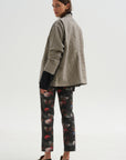 Pre-Order • BF Jean, Pink Rigid Floral Butterfly