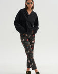 Pre-Order • BF Jean, Pink Rigid Floral Butterfly