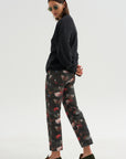 Pre-Order • BF Jean, Pink Rigid Floral Butterfly