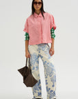 Carpenter Pant, Washed Blue Floral