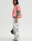 Carpenter Pant, Washed Blue Floral