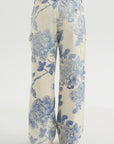 Carpenter Pant, Washed Blue Floral
