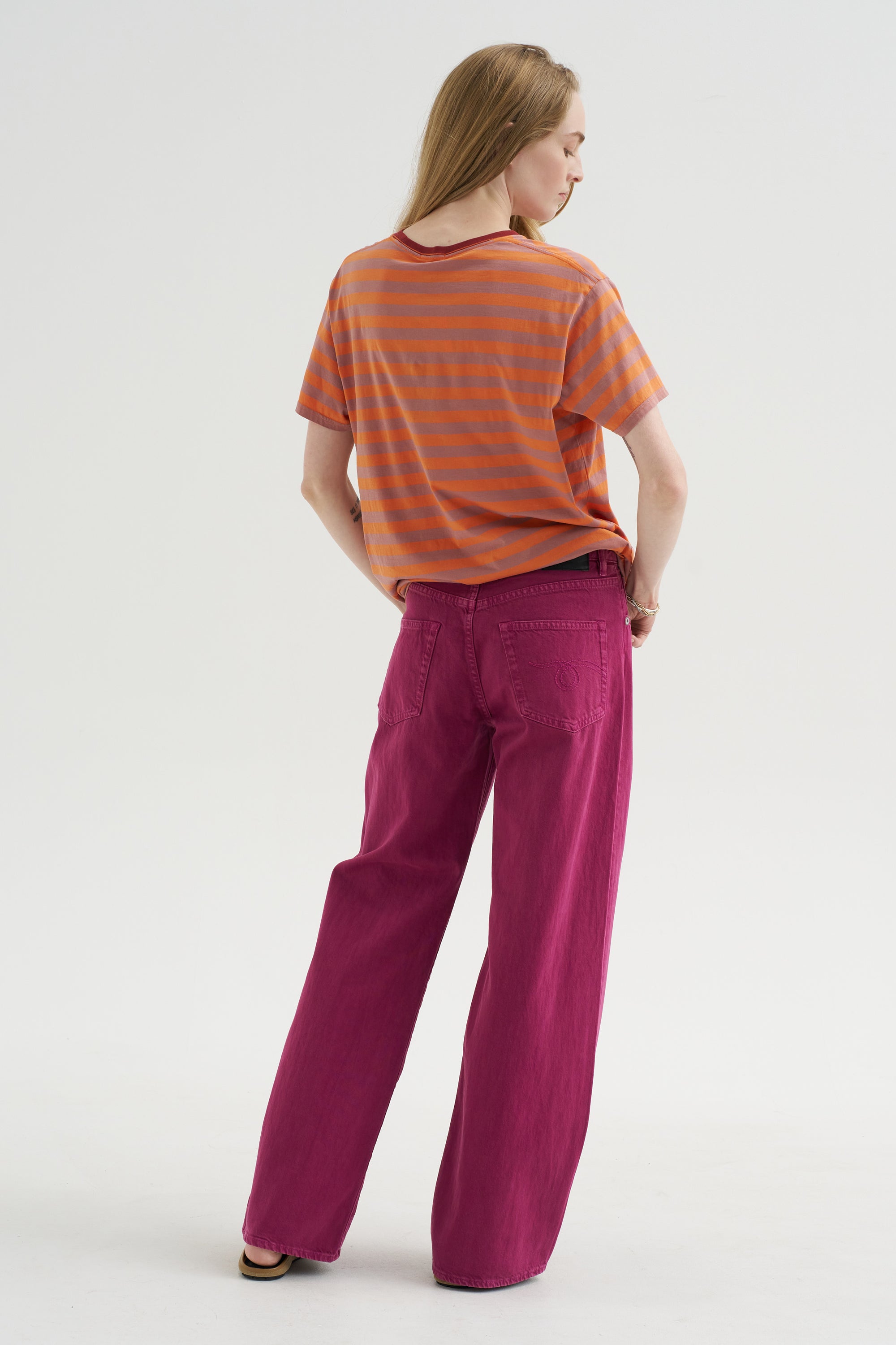 Darcy Loose Jean, Festival Magenta Purple