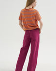 Darcy Loose Jean, Festival Magenta Purple