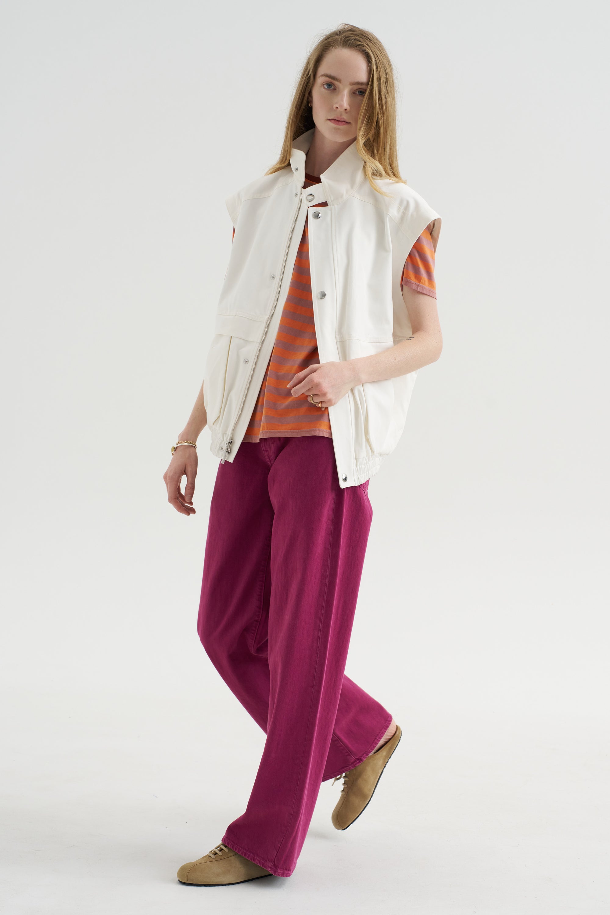 Darcy Loose Jean, Festival Magenta Purple