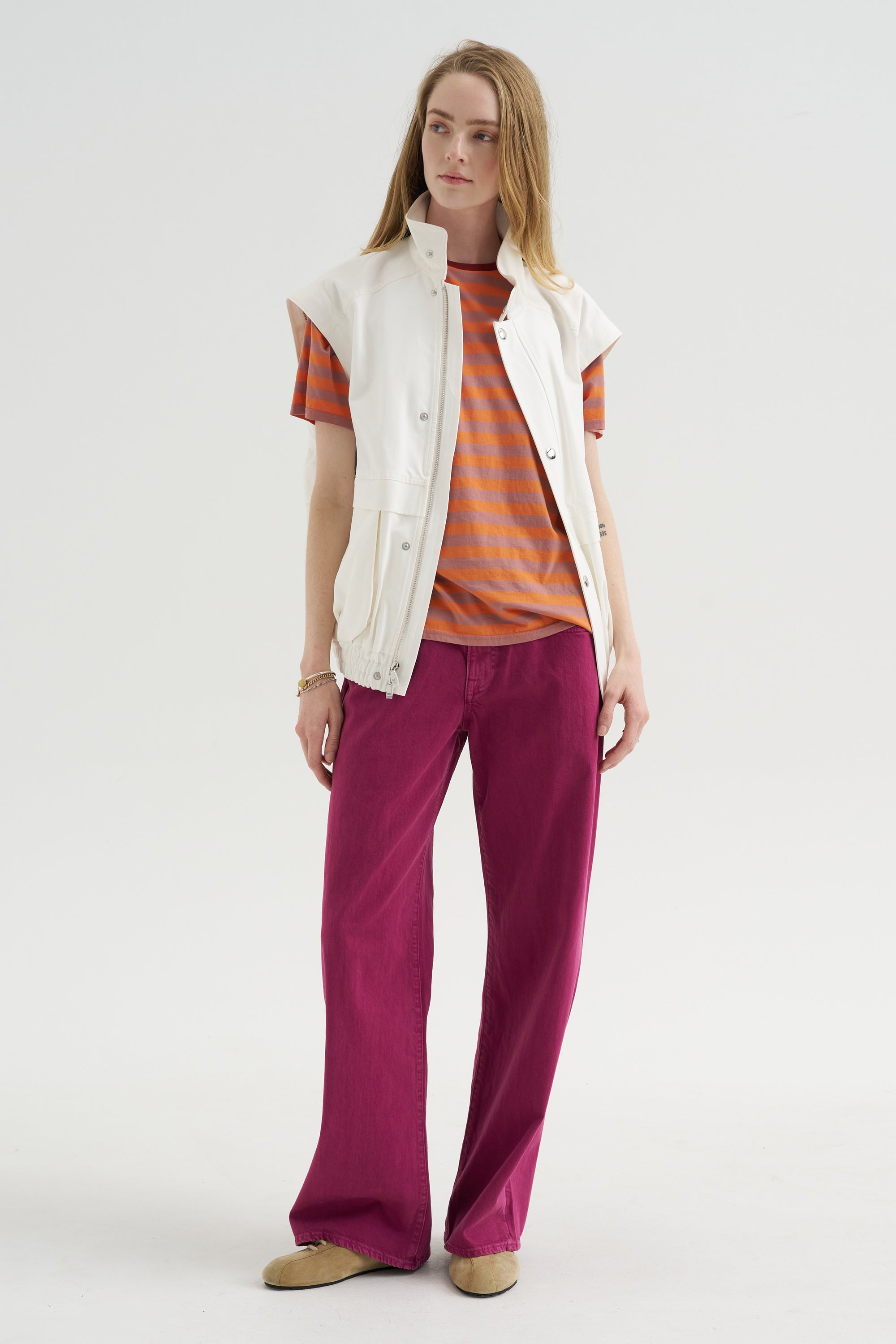 Darcy Loose Jean, Festival Magenta Purple