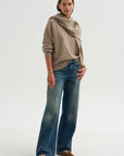 Pre-Order • D'arcy Loose Jean, Livingston Selvedge Blue